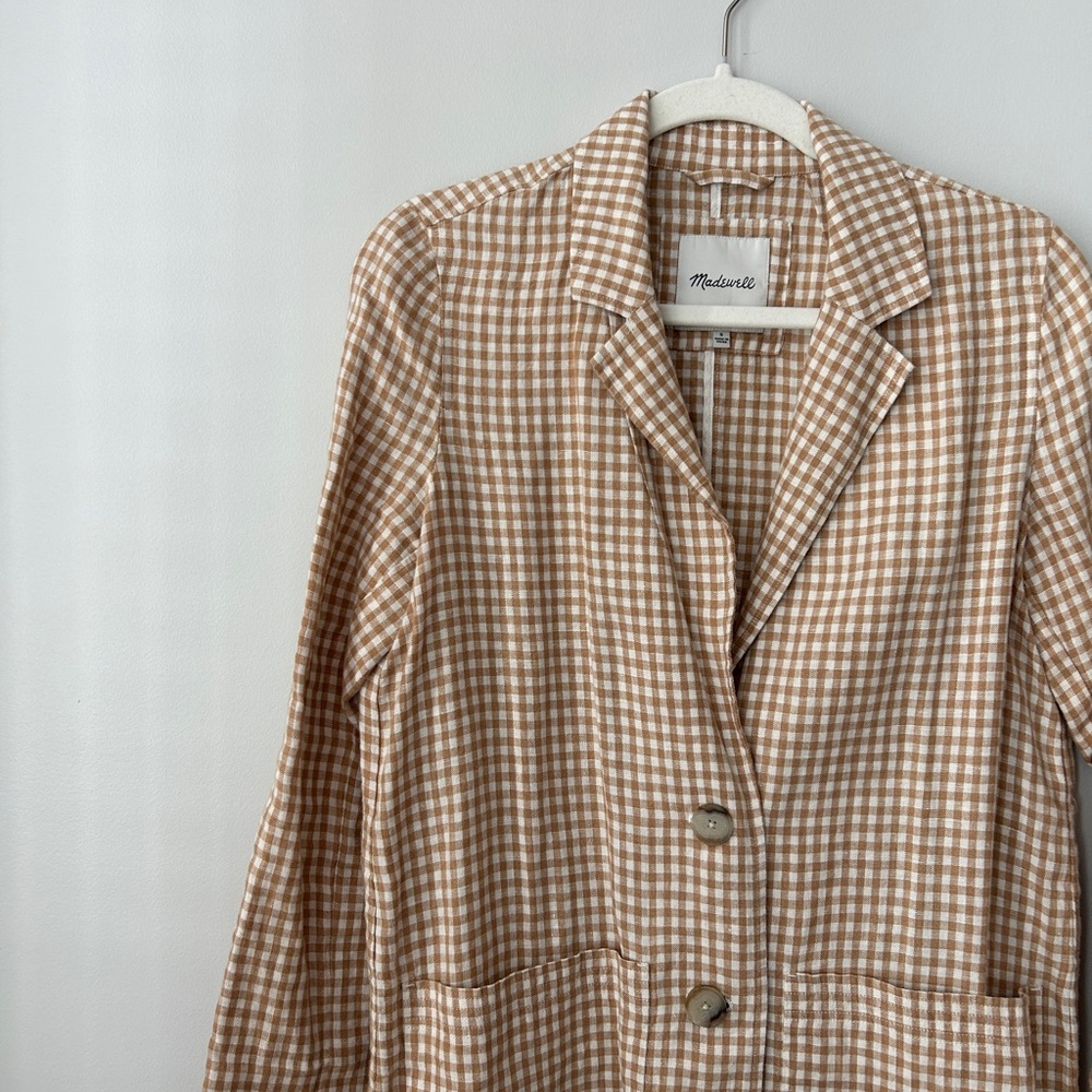 Madewell Linen Blazer